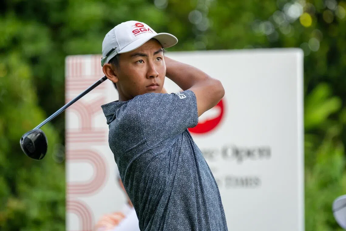 李轩毅去年总排名并列第50位，今年有望更进一步。（亚洲巡回赛提供）