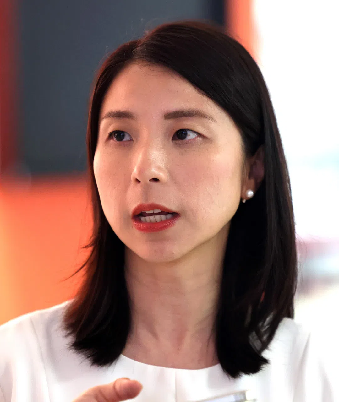 淡滨尼集选区议员陈以君。（邝启聪摄）