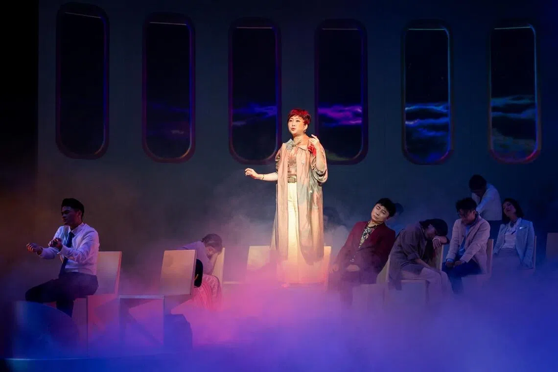 汤薇恩在《地藏王号》中饰演摩耶一角。（傅有庆摄／Toy肥料厂提供）