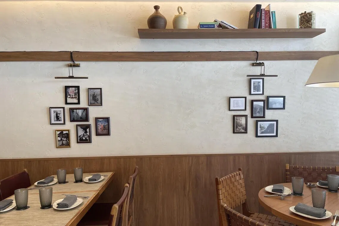 Asador Singapore主打炭火烤制的西班牙菜肴。（黄靖晶摄）