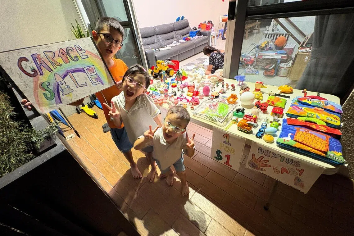 小买卖脱胎于全家的旧货售卖。（受访者提供）