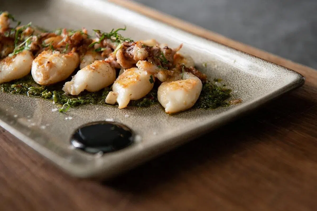 Kinou的西班牙小墨鱼。（餐馆提供）