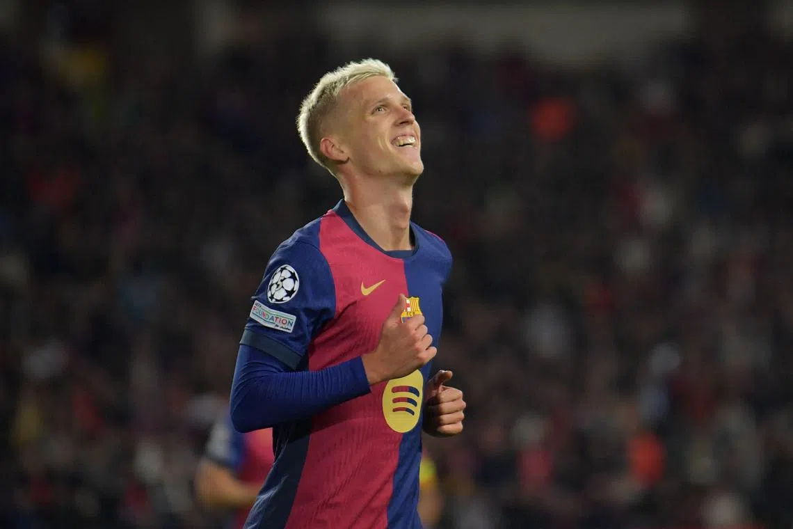 西班牙体理会介入，允许巴塞罗那临时注册奥尔默（图）和维克托。（法新社）