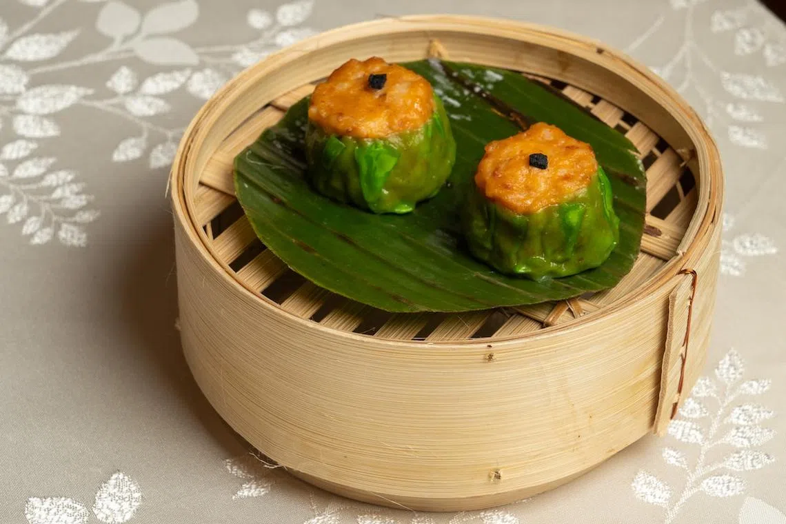 乌打烧卖是南洋风味版本的微辣烧卖。（酒楼提供）