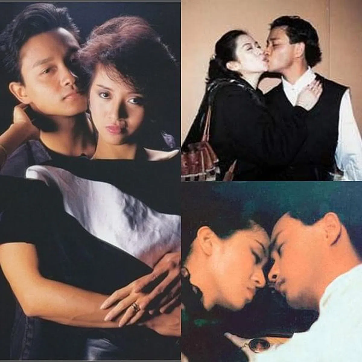 梅艳芳和张国荣的感情超越男女之情。（互联网）