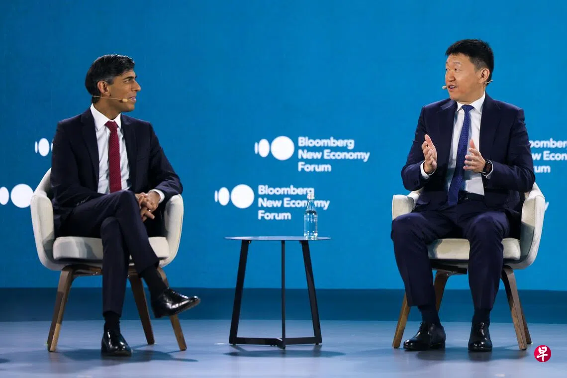 英国前首相苏纳克：AI竞赛关键在应用与普及| 联合早报