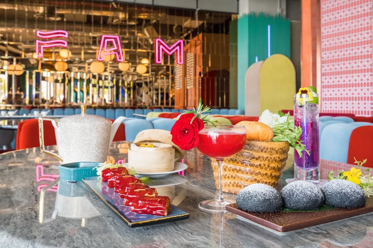 FAM囍公馆的精致餐点受到许多游客的喜爱。（图/香港旅游发展局）