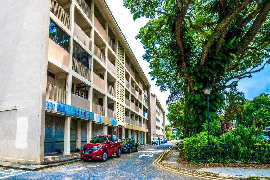 东海岸路第1至4座组屋早前获选加入选择性整体重建计划（ SERS），负责这一区事务的文化、社区及青年部长兼律政部第二部长唐振辉目前正与国家发展部洽谈， 希望保留第1座组屋，改为社区空间。（如切选区办事处提供）