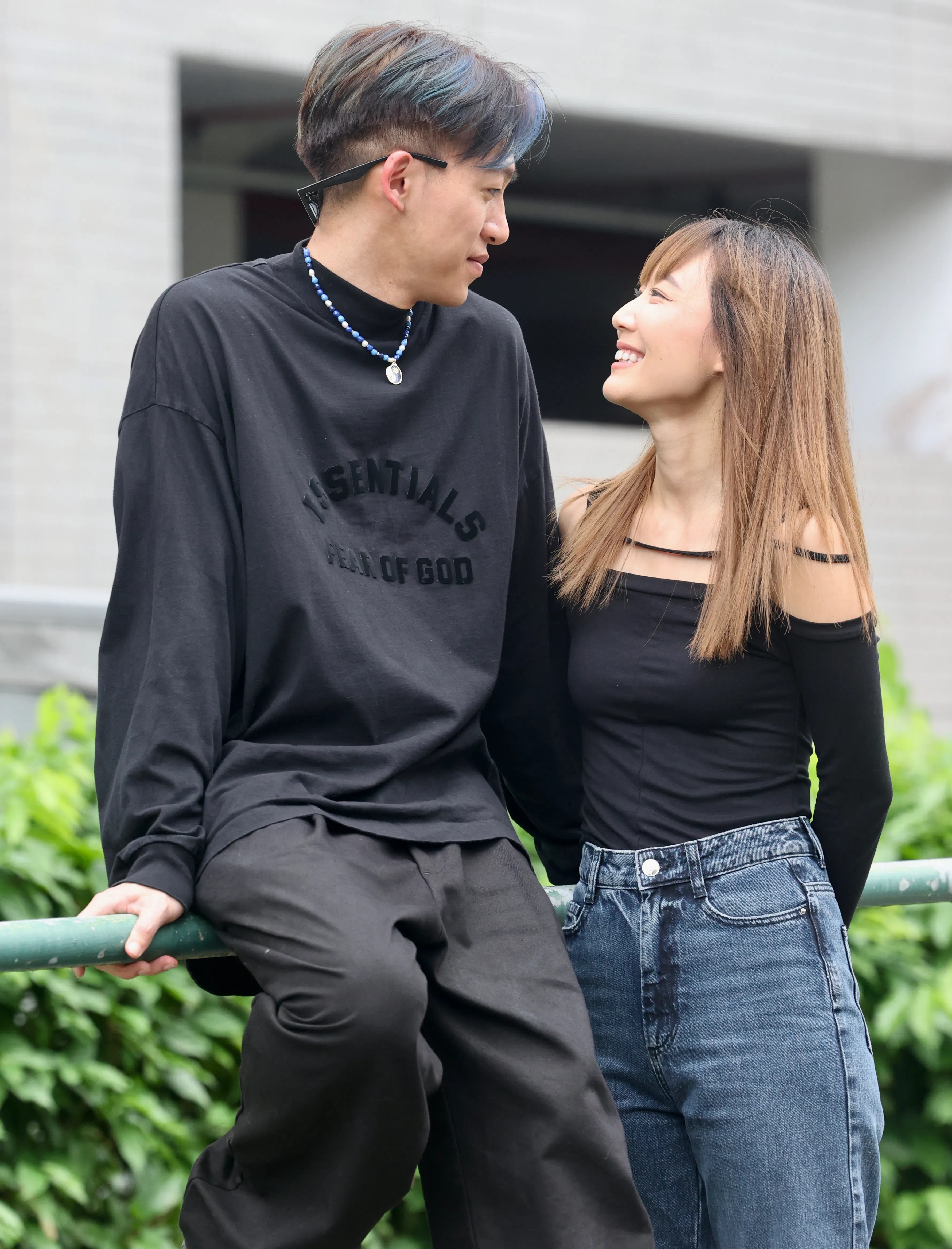 张智扬和陈欣淇拥有高CP值，让人期待他们的银幕火花。（曾美玲摄）