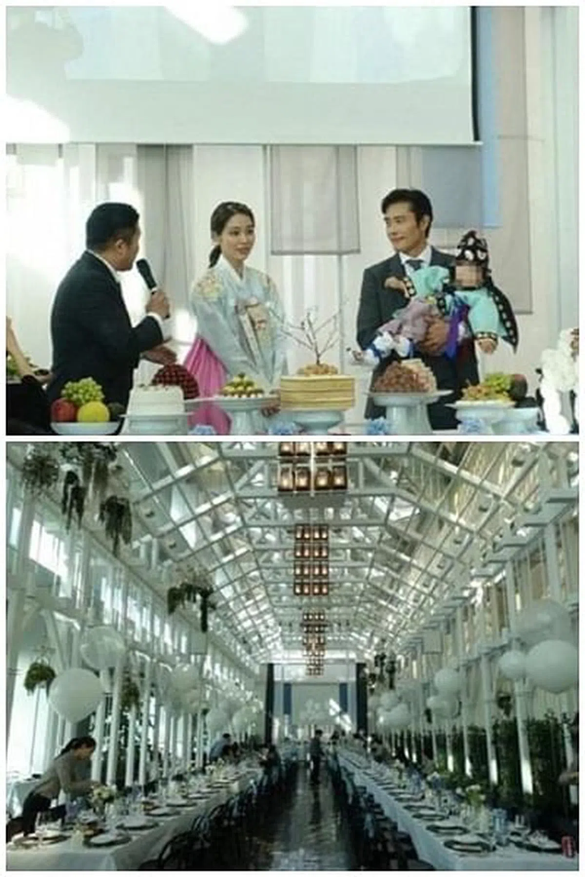 李炳宪曾大办儿子1岁的生日会。（互联网）