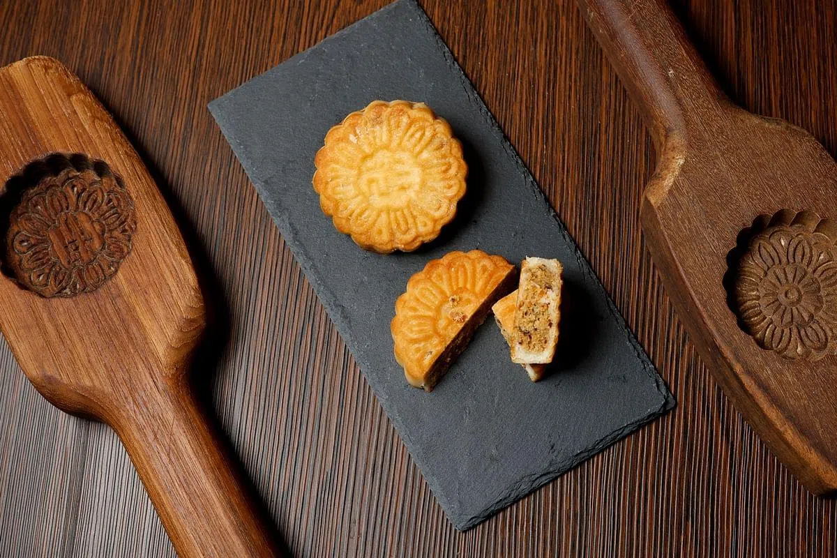 海南月饼也称为海南酥盐饼，现在海南岛或已找不到了。（白艳琳摄）