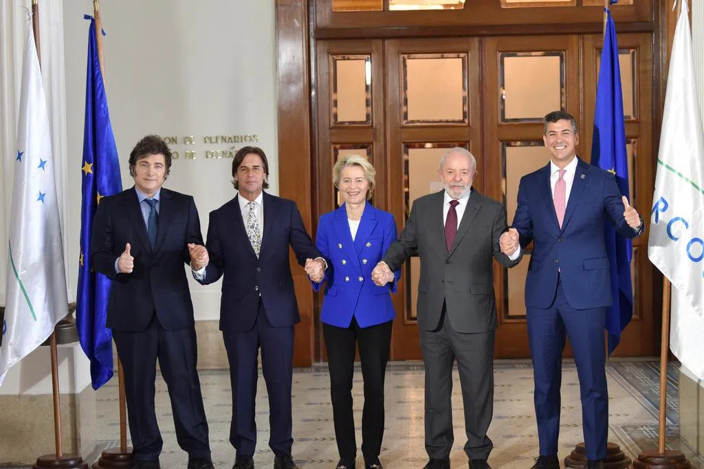 欧盟不顾马克龙强烈反对 与南方共同市场达成贸易协定