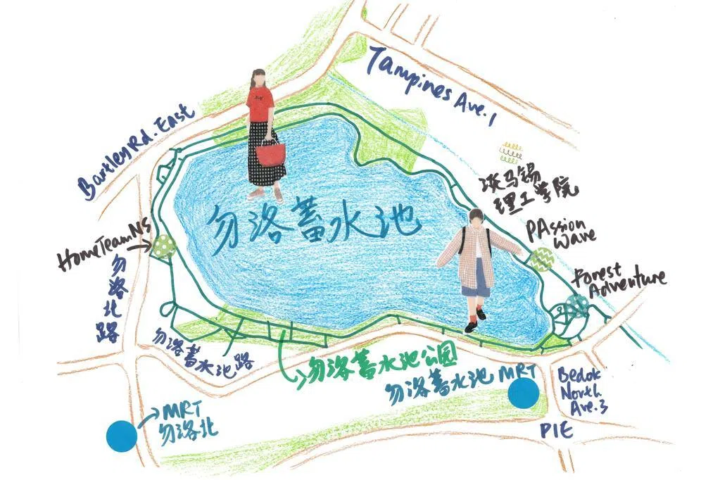 勿洛蓄水池 一道忘忧蓝色处方