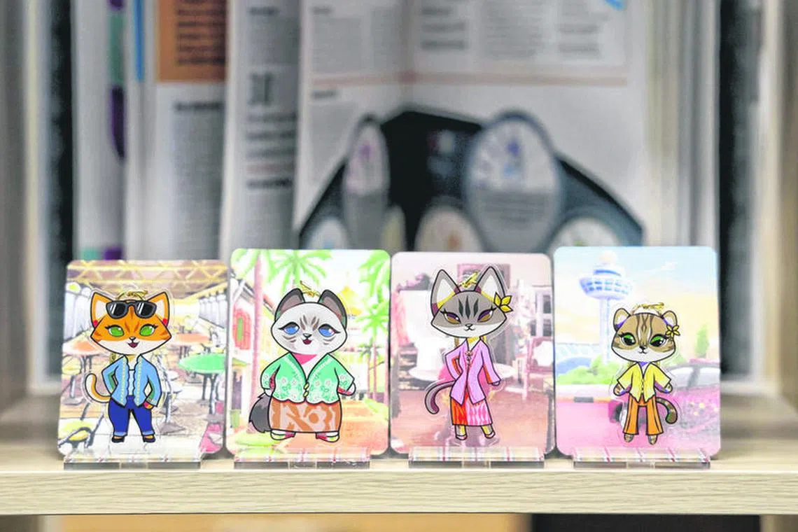 国家文物局与南洋理工学院设计与媒体学院学生合作，设计了卡峇雅咪钥匙扣。