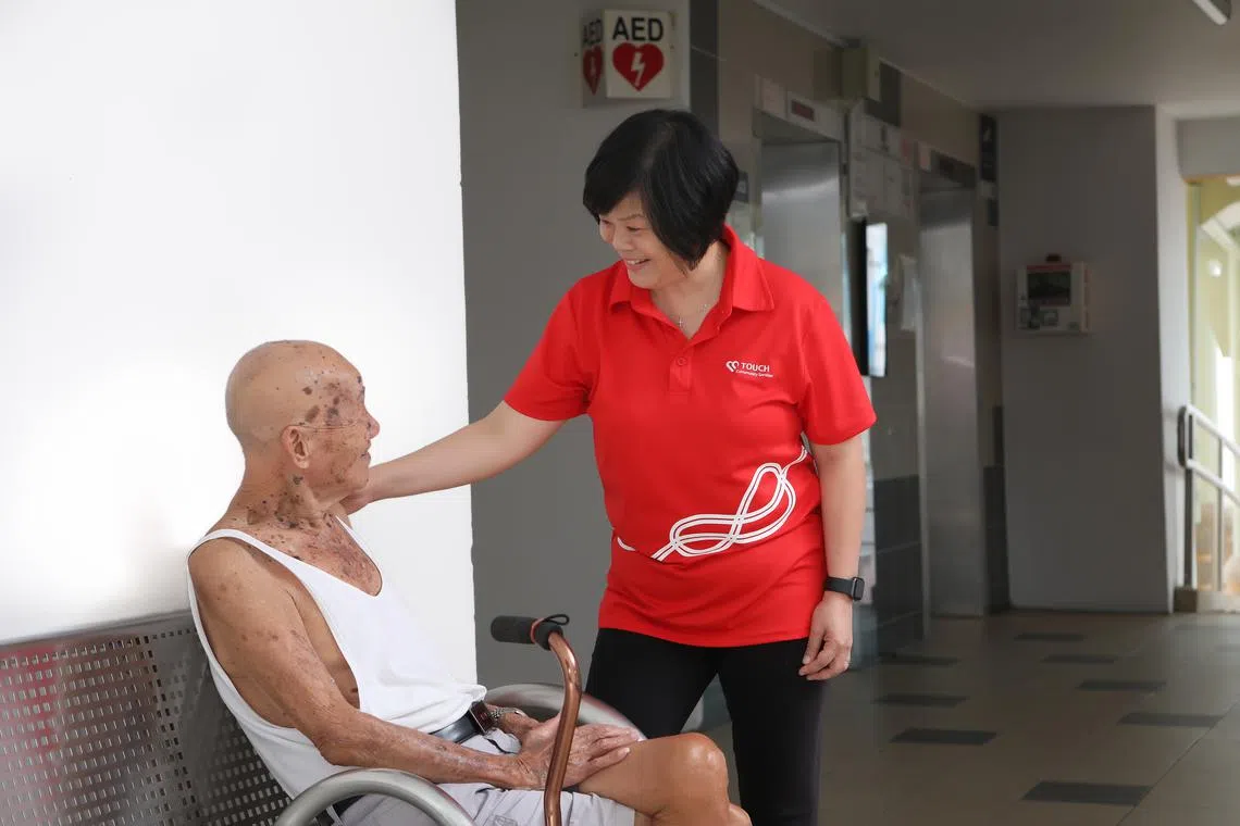 乐龄当义工，除了帮助他人，自己还能保持活跃。（触爱社会服务提供）