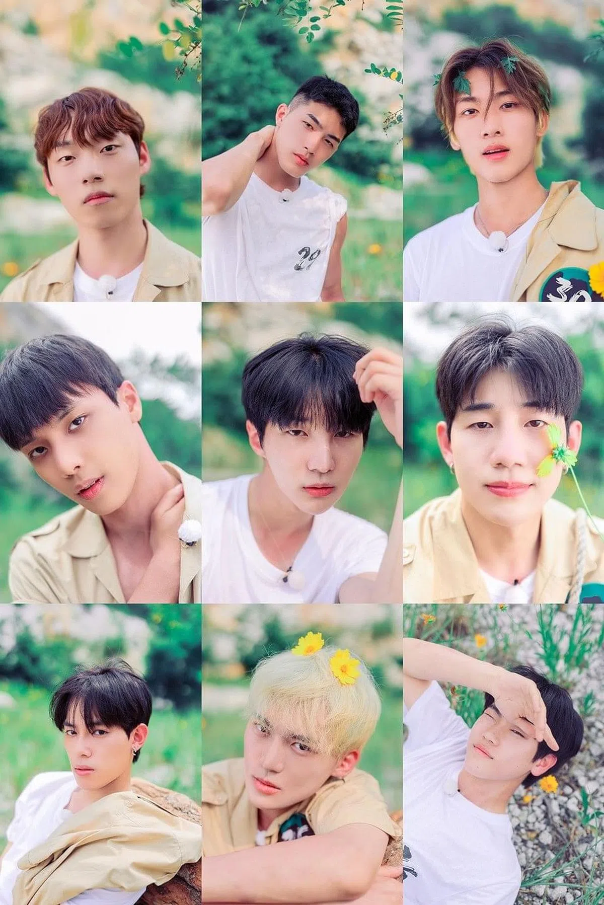 28号参加过“Produce 101”选秀系列，31、33号则是“Mix Nine”选秀出身。（官网）