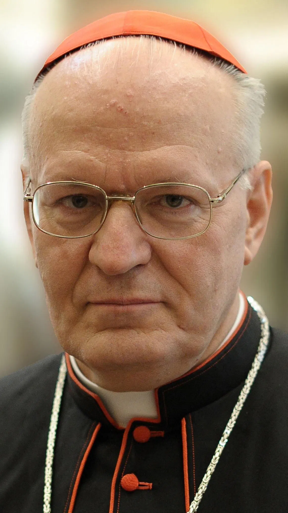 72岁的厄尔多是匈牙利枢机、埃斯特根－布达佩斯总主教，被视为倾向恢复传统神学教义的理想人选。（法新社）