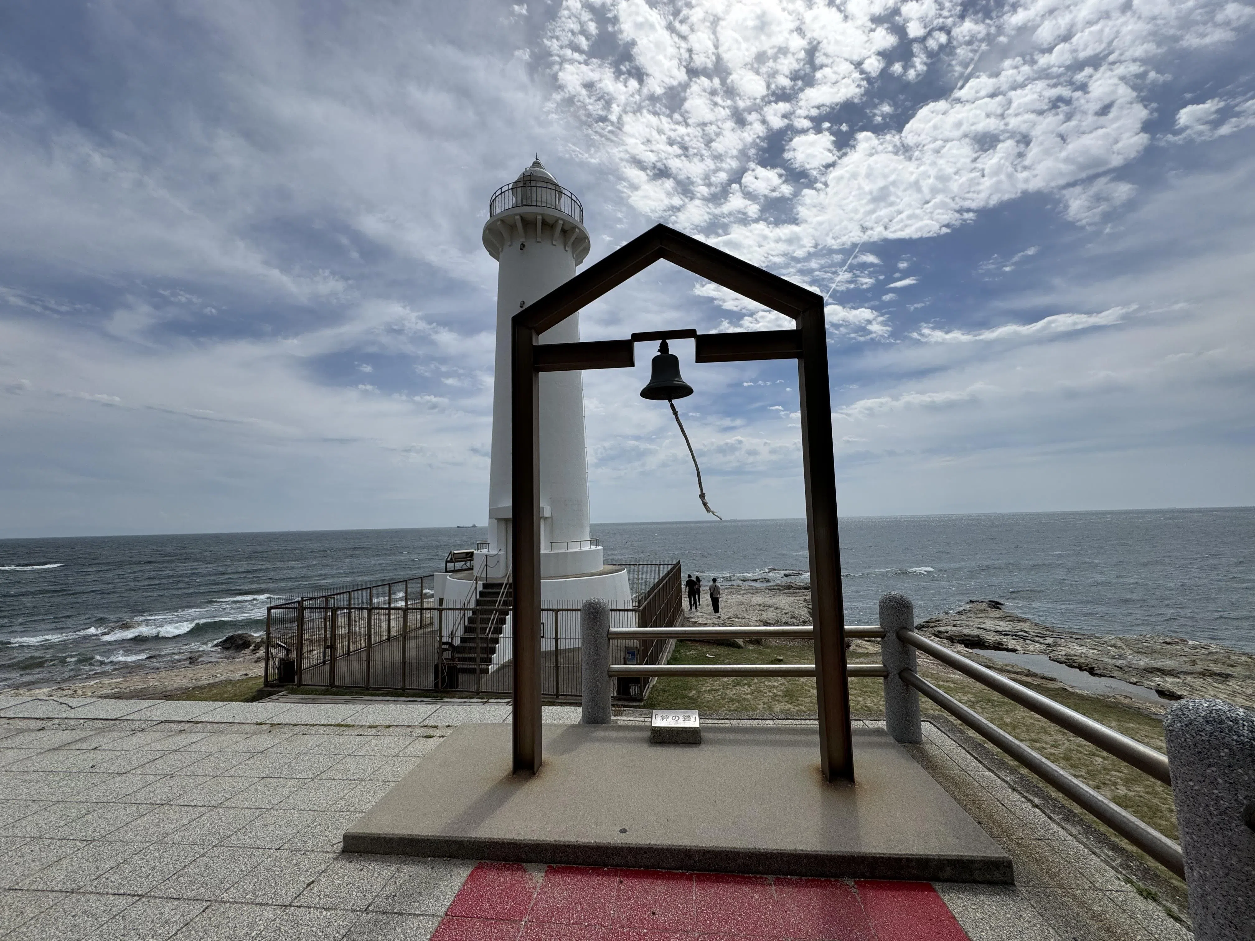 美滨町刚于今年6月庆祝建町70周年。美滨町位于日本名古屋以南50公里，拥有迷人海岸线，以海产著名。野间崎灯台是当地著名地标。（符祝慧摄）