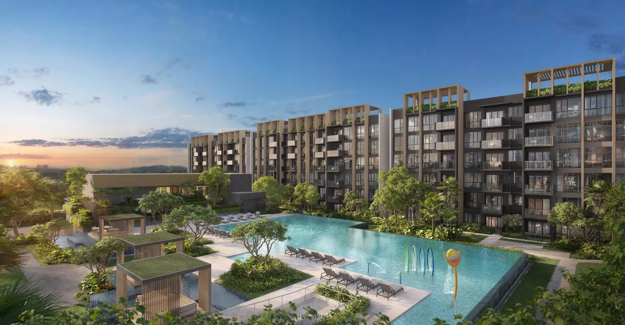 翠岚轩售出24.8%的单位，平均尺价为2180元，创下牛乳场区新私宅项目的开盘尺价新高。（鼎峰亚洲提供）