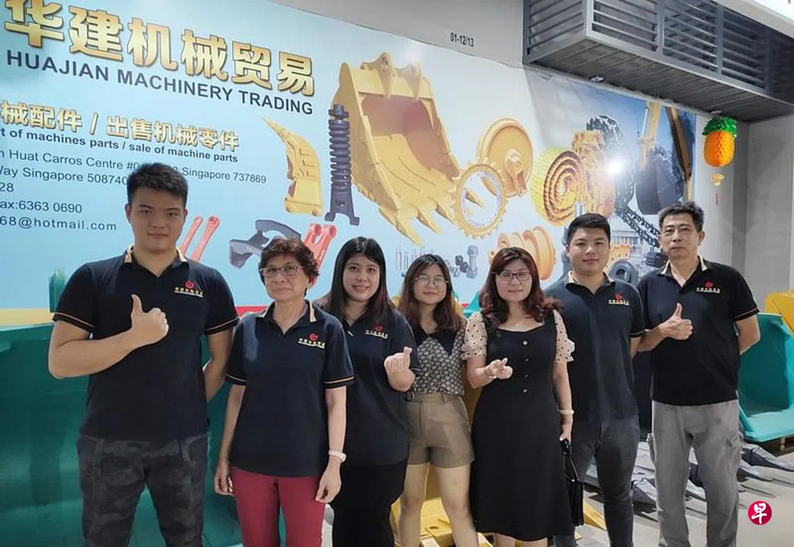 重机械配件业女将带领公司引领市场| 联合早报