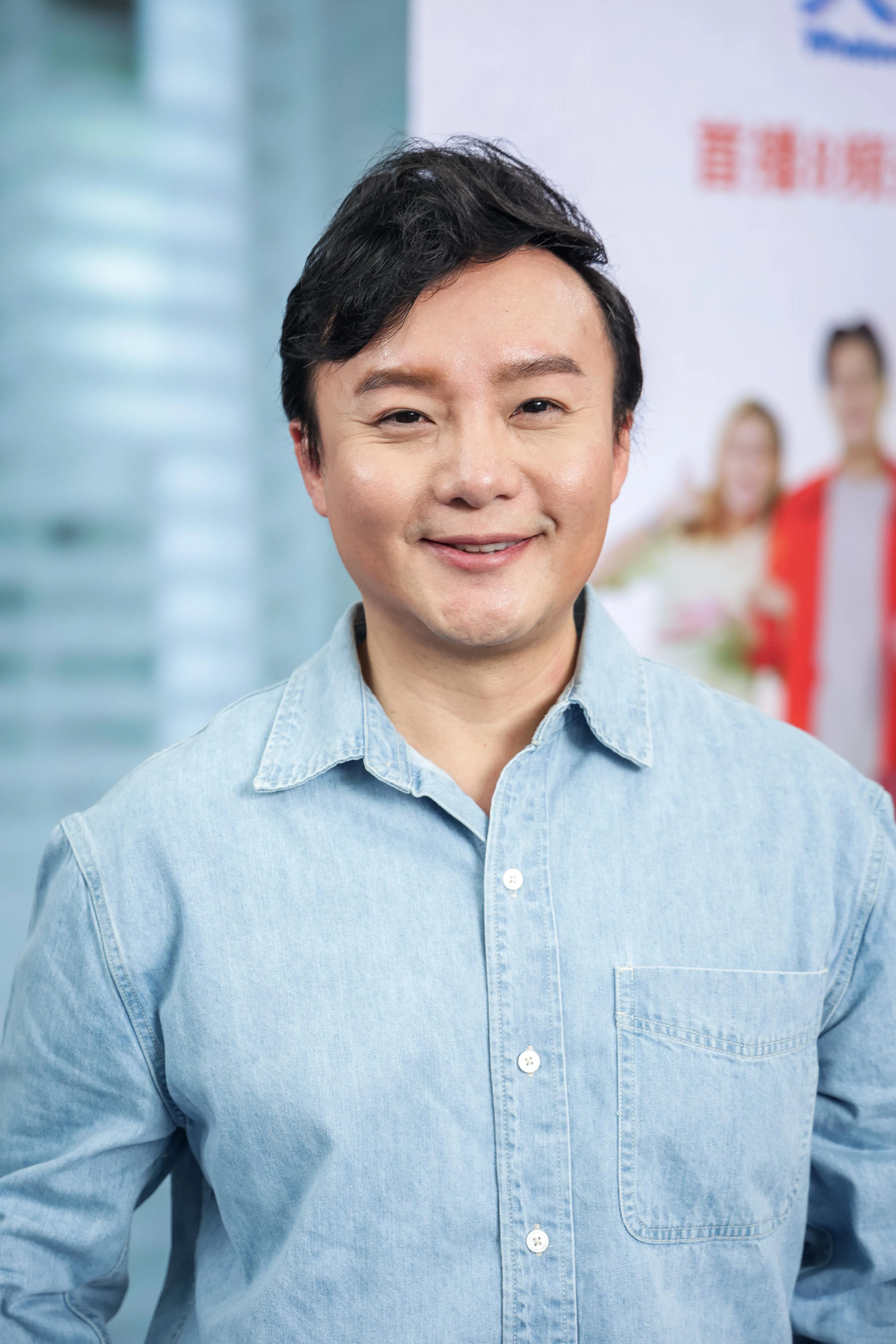 皓皓一直希望能演出方言剧。（叶振忠）