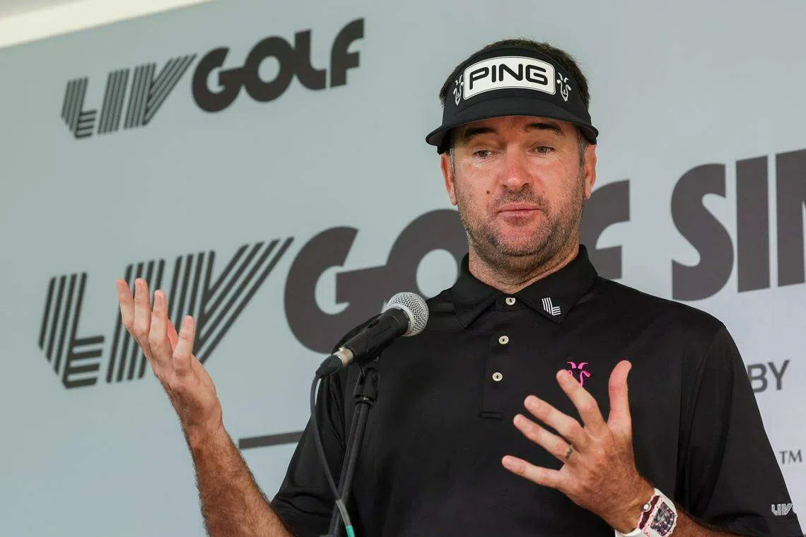 美国球员布巴·沃森表示，本地炎热潮湿的天气让他感到有些不适。（卓祾祎摄）