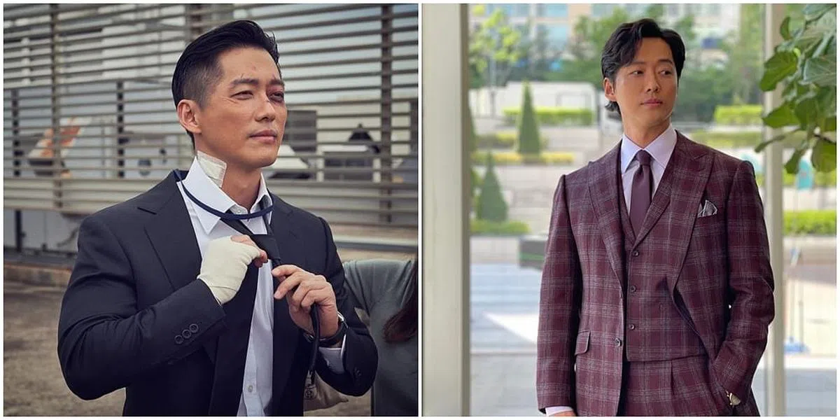 南宫珉近期作品《黑色太阳》（左）及《千元律师》。（图/IG）