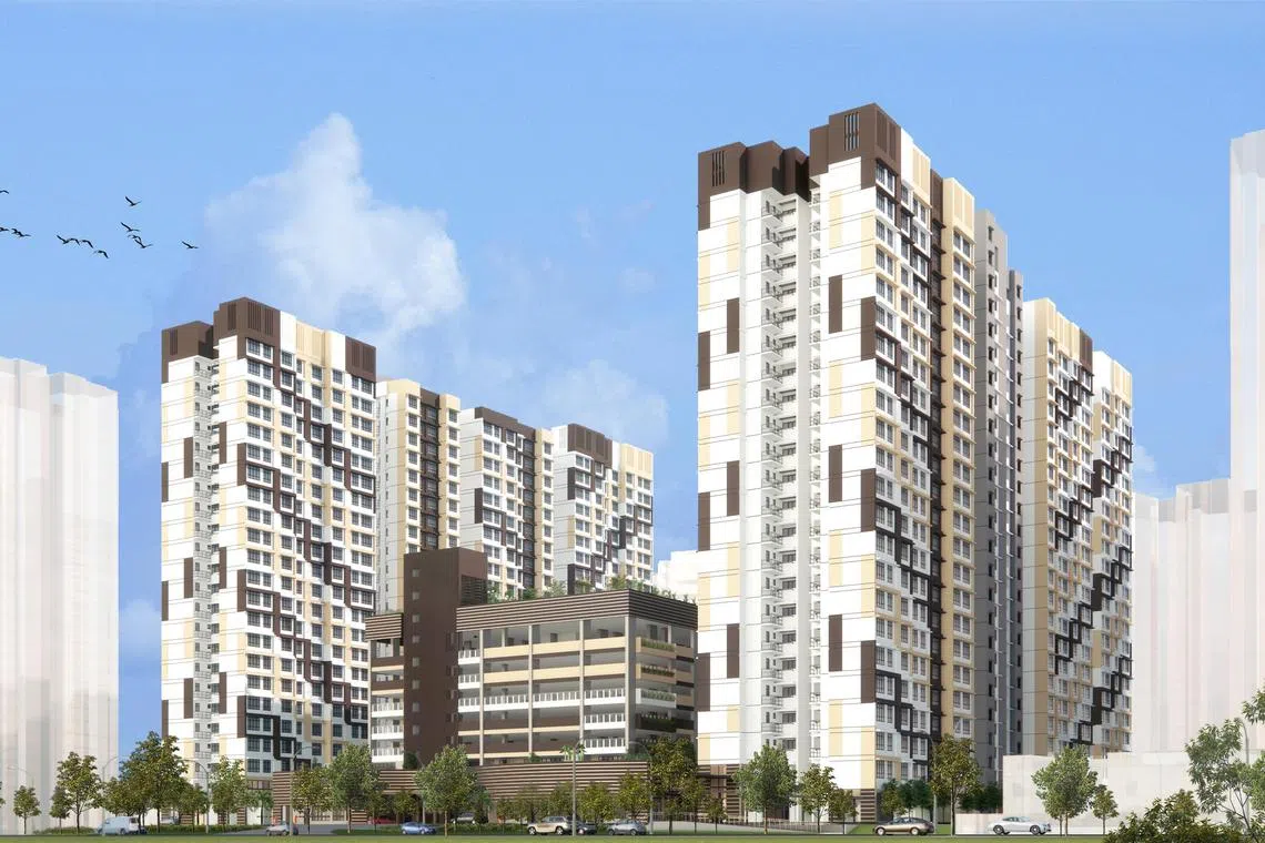 Fernvale Sails邻里的名字的灵感，来自于盛港曾经是渔村的历史。（建屋发展局提供）