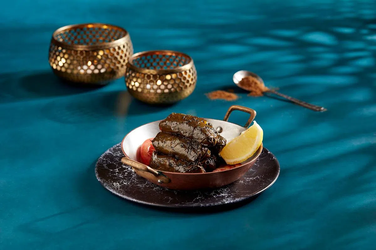 酿葡萄叶包饭是传统黎巴嫩开胃菜。