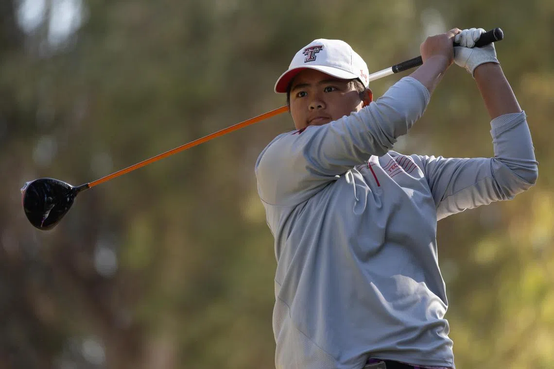 陈暄尹今年年初成为职业运动员，成为我国首位拿到奥运资格的高尔夫球选手。（欧洲女子高尔夫巡回赛提供）