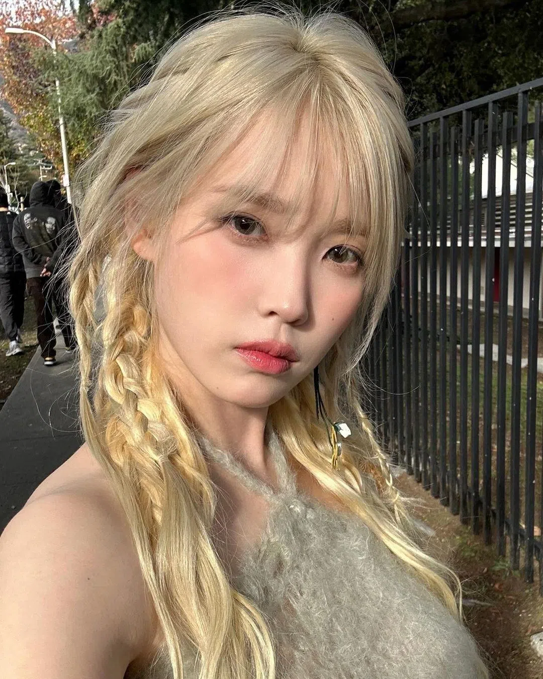 IU小时候最怕妈妈。（取自IU IG）