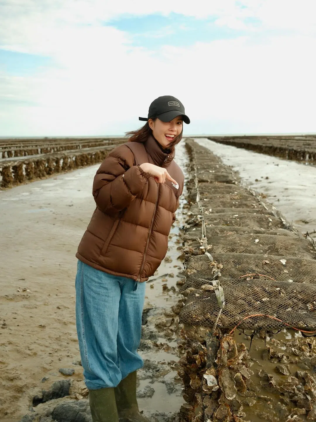 法国巴黎的养蚝场让郑颖印象深刻。（取自郑颖IG）