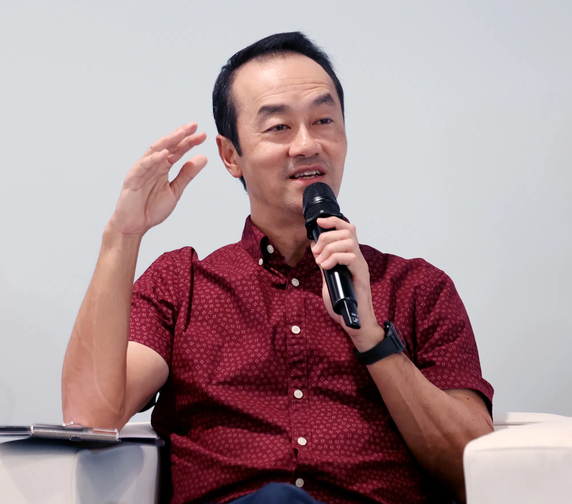 卫生部兼人力部高级政务部长许宝琨医生。（庄耿闻摄）