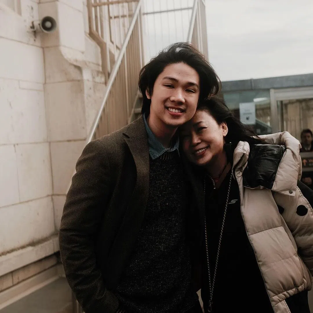 向云将到英国伦敦出席儿子陈熙的毕业典礼。（取自艺人IG）