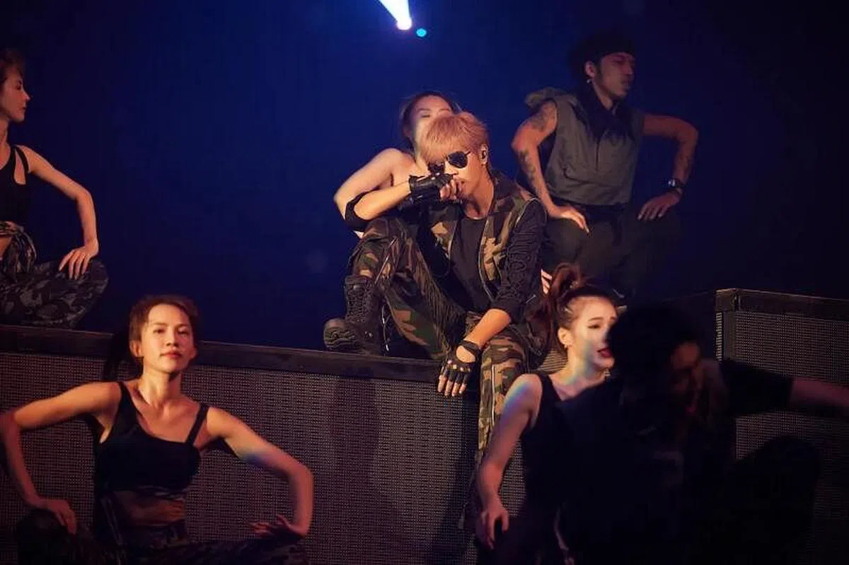 罗志祥高雄开唱高潮不断。（取自网络）