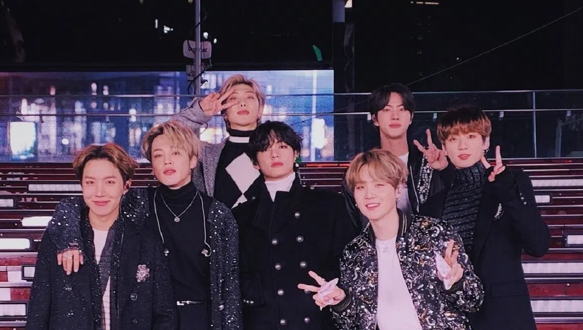 韩国当红偶像团体防弹少年团粉丝数量庞大。（作者提供）