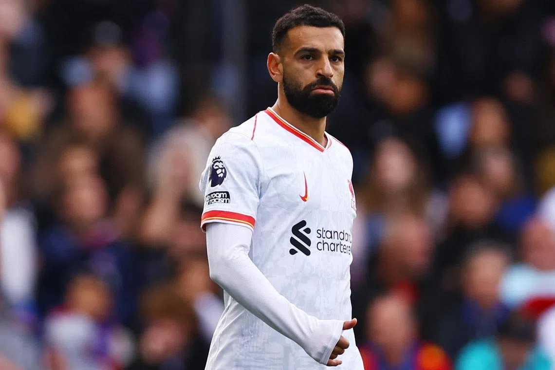 萨拉赫提前归队，对红军来说是好消息。（路透社）