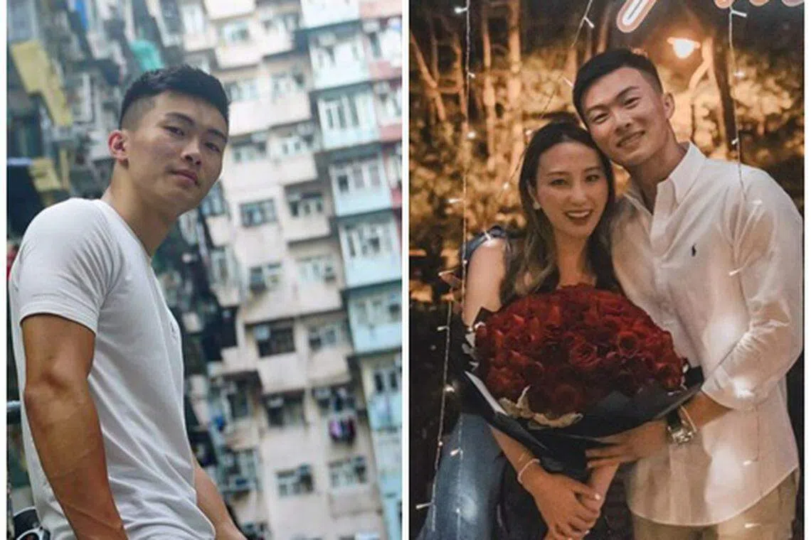 何超云未婚夫Douglas应是下一任“何家驸马”。（互联网/ 脸书）