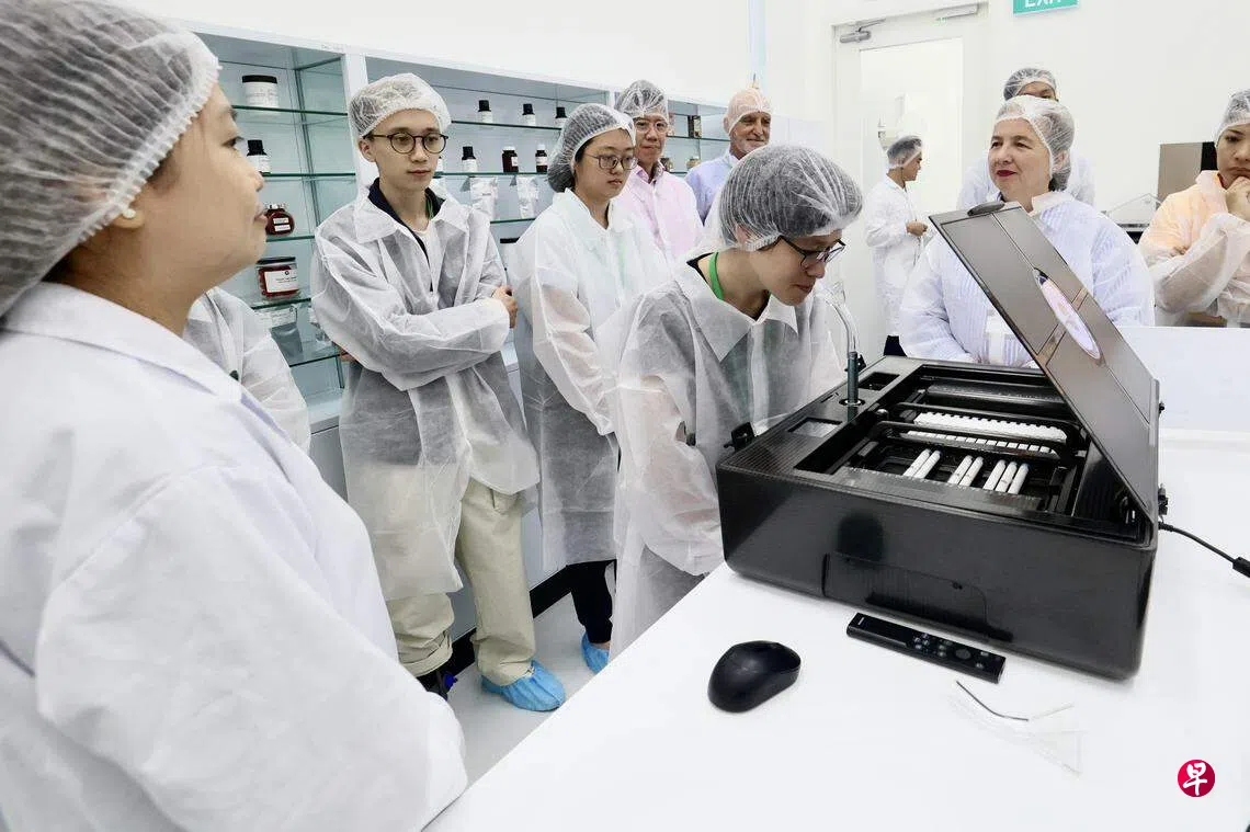 新实验室助企业研发生产创新食品提供技术支持和市场分析等服务| 联合早报