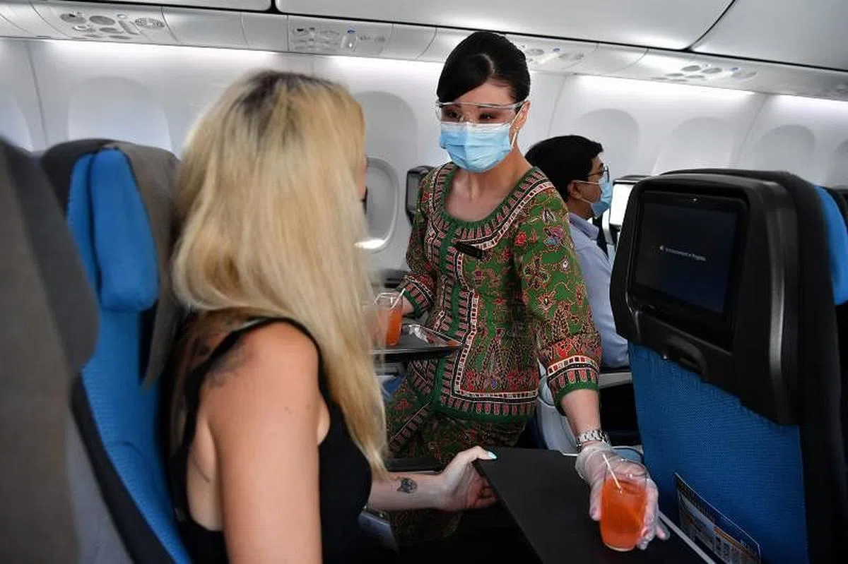 新航目前正在招募空服人员。（档案照）