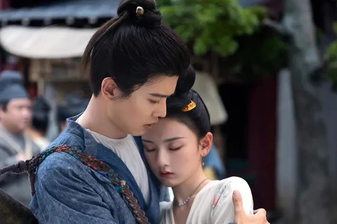 宋祖儿与任嘉伦主演的《无忧渡》深受好评。（互联网）