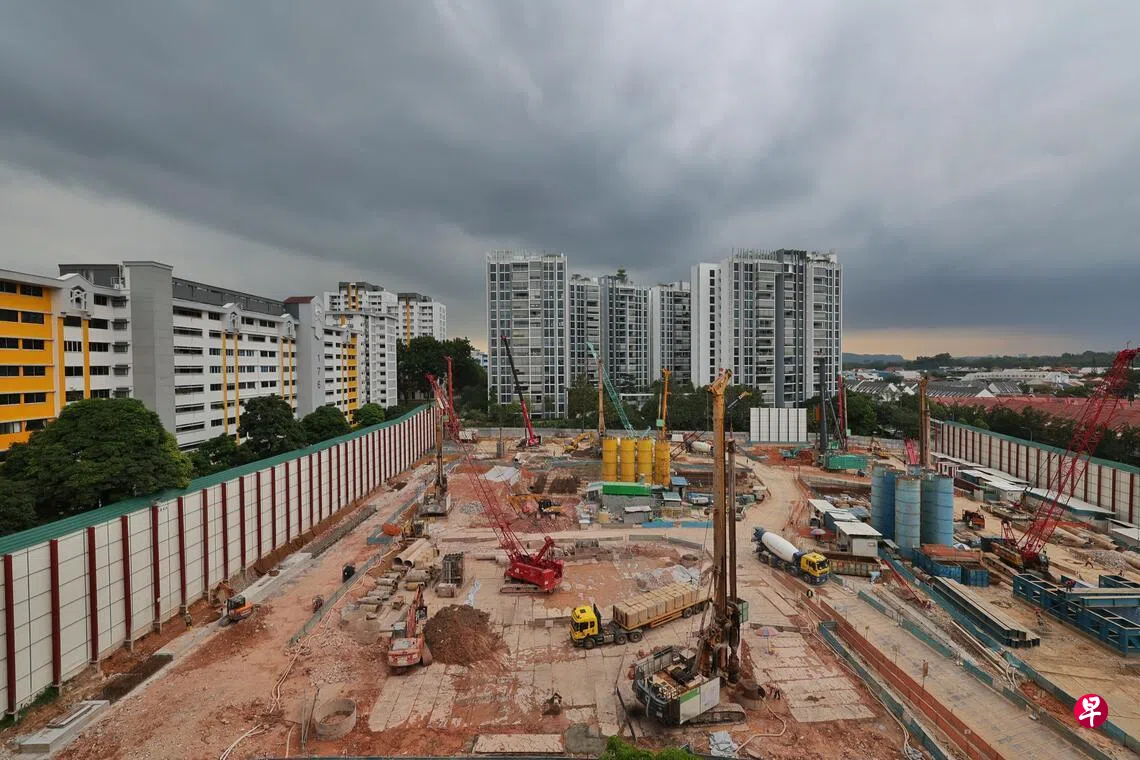 宏茂桥文鲁小学旧址组屋开建未开售预计为优选项目| 联合早报