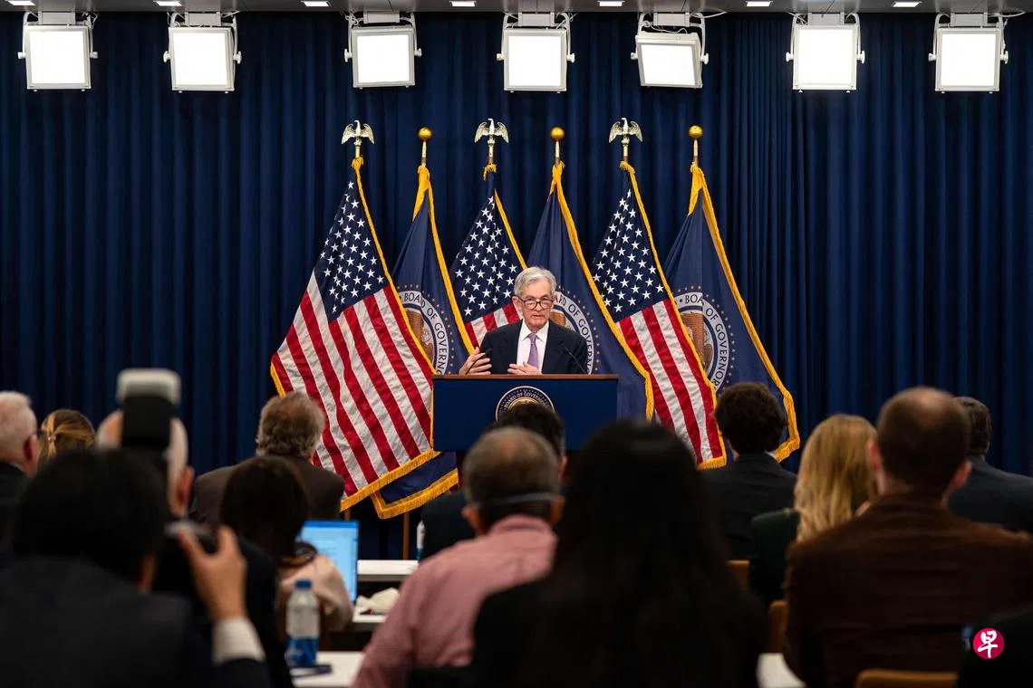 美联储下调联邦基金利率目标区间25个基点| 联合早报