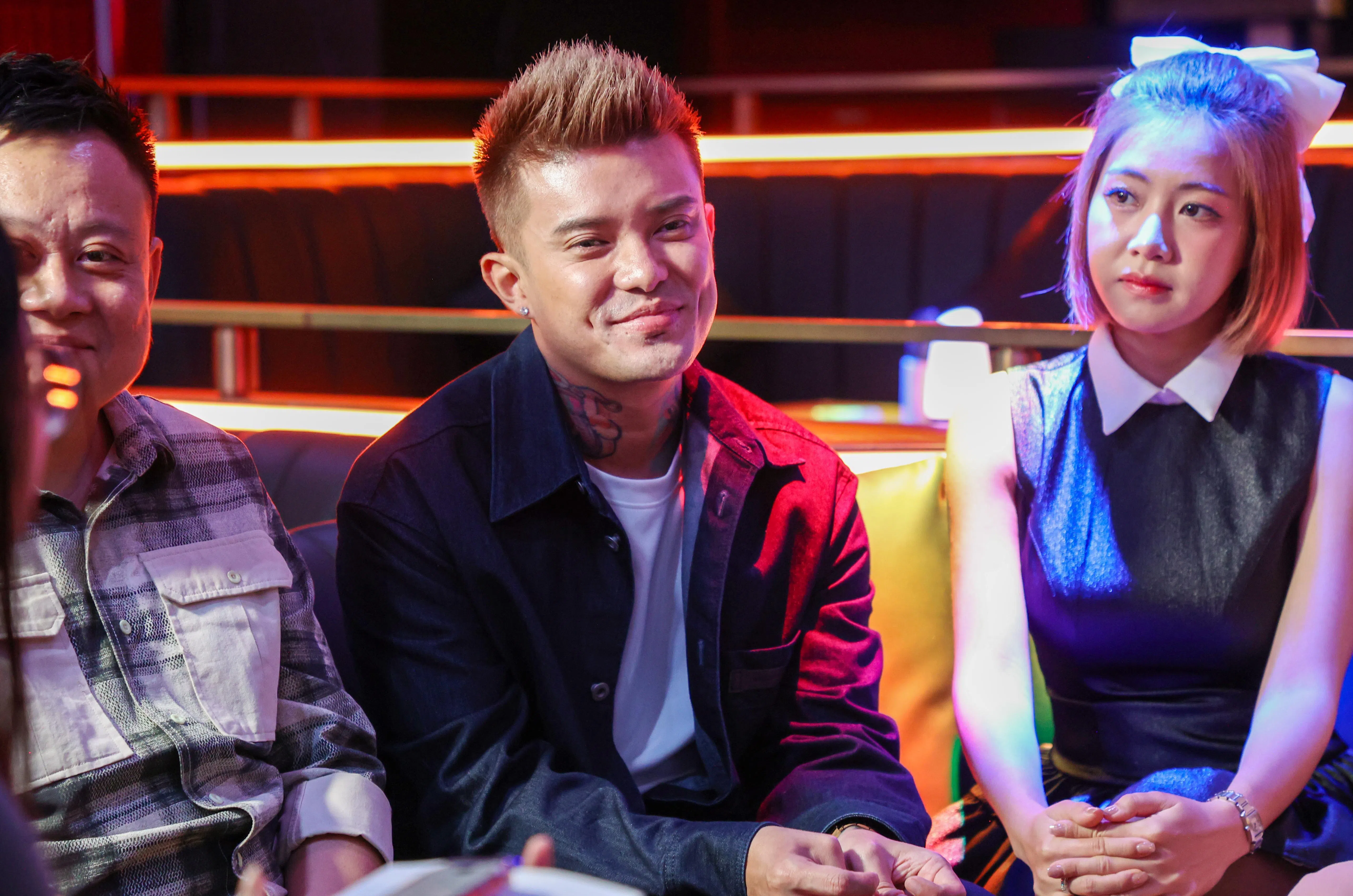 江伟南在片中有“见家长”的戏，角色因缺乏自信而一度逃避感情。（游甯稀摄）