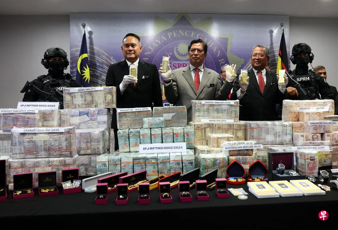 马国反贪会今年共追回逾26.6亿新元赃款| 联合早报