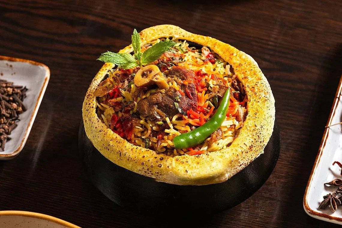 香料香味四溢的黄姜饭。（互联网照）