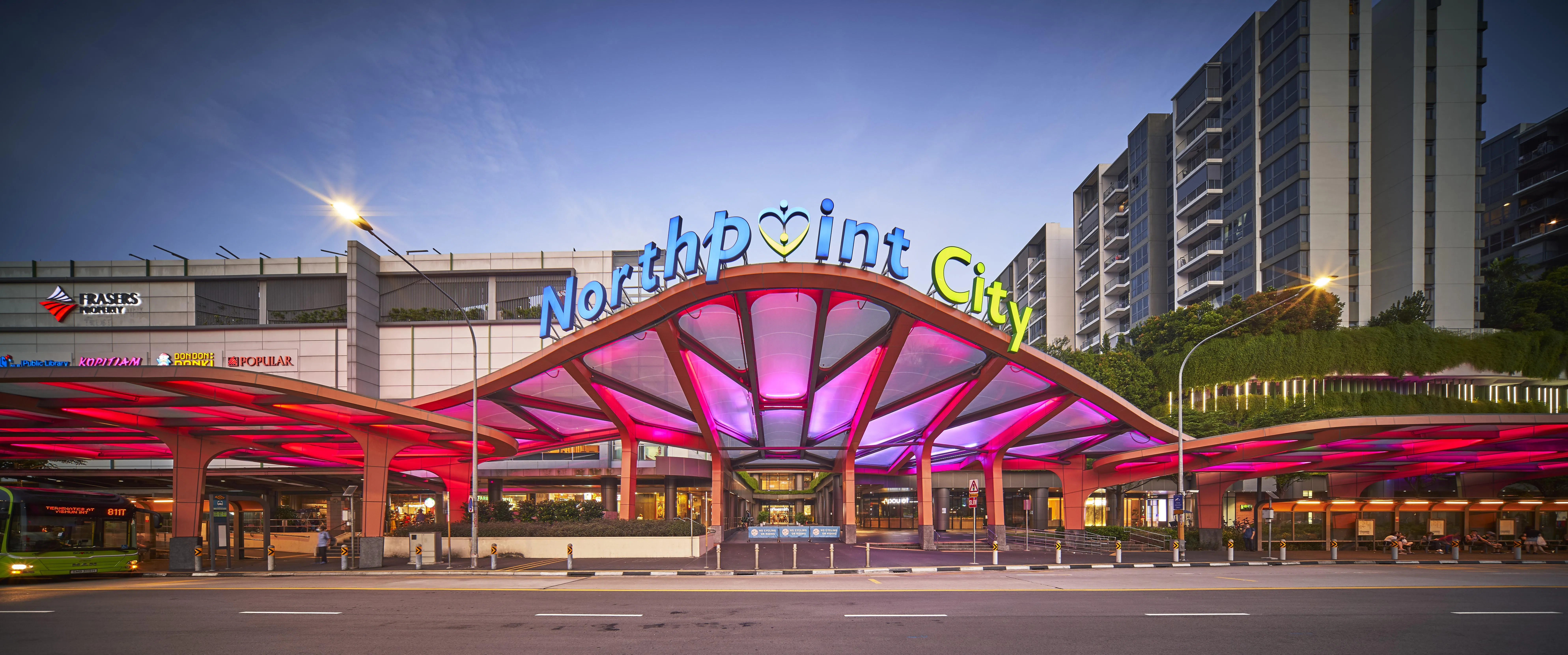 星狮地产信托（Frasers Centrepoint Trust）今年3月宣布以总额11亿7000万元收购纳福城（Northpoint City）南座100％的权益。（星狮地产信托提供）