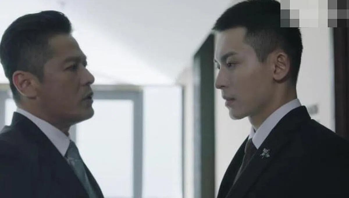 张哲瀚在中国剧中与李南星有父子对手戏。（网络）