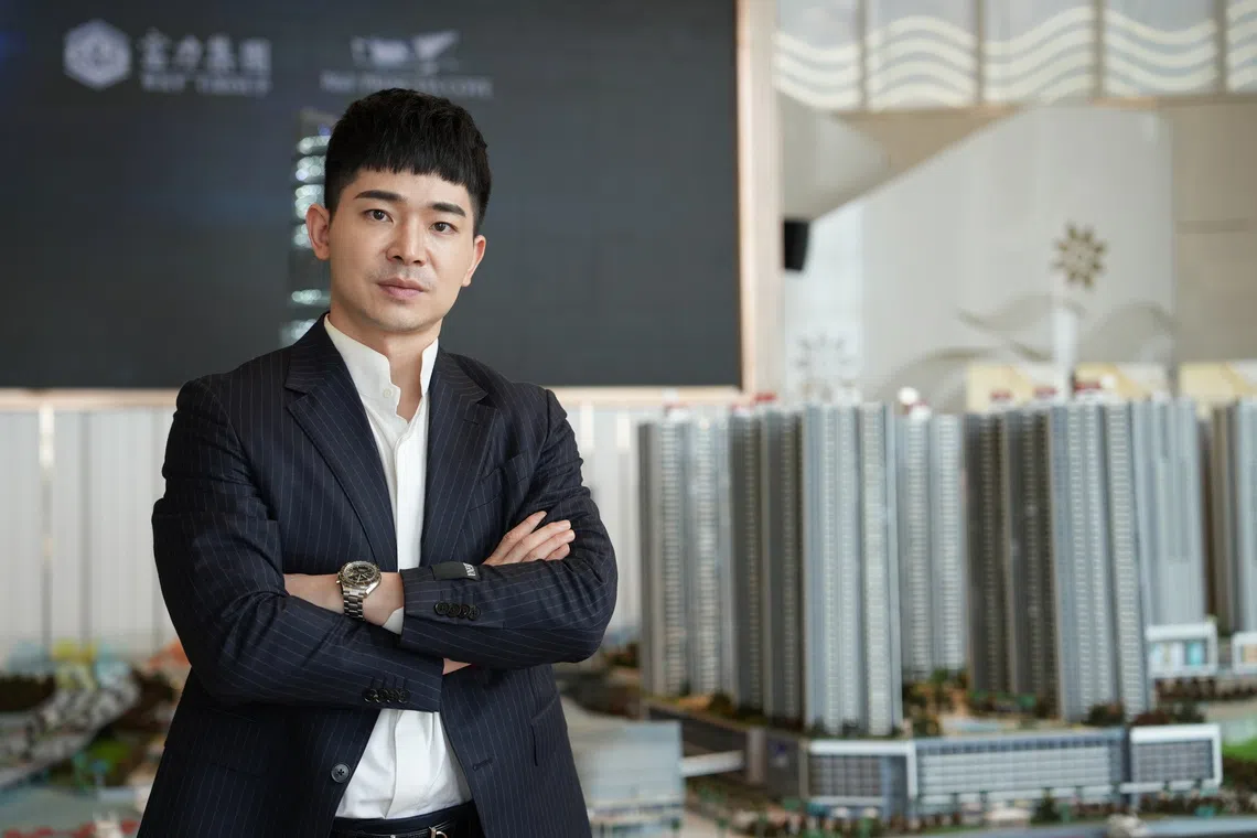 徐杰指出，外国买家在新山投资房产时应更审慎评估。（郑礼华摄）