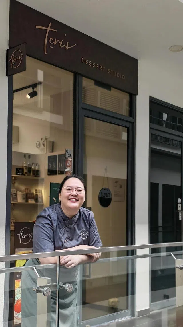 陈香荣开设的Teri’s Dessert Studio，周末开放给公众直接购买甜点。（陈爱薇摄）